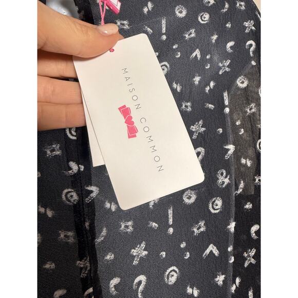 NWT Maison Common Silk Blouse Sz. 40 (US 8) - Picture 15 of 16